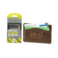 Travelon  Safe Id Leather Card Sleeve